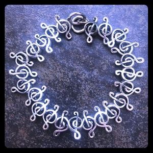 Musician’s Treble Clef Bracelet